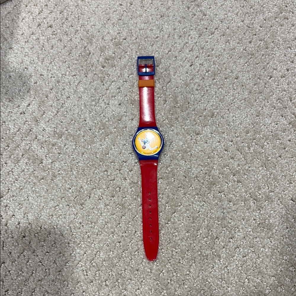 Swatch Watch Boxing Kangaroo designed by Eduardo Arroyo 1996